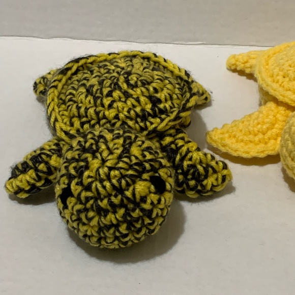 Playroom Decor Nursery Decor Crocheted Handmade Gift Idea Sea Turtle - Picture 3 of 16